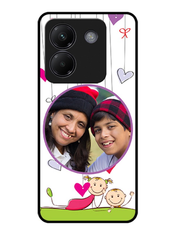 Custom Poco M7 Pro 5G Custom Glass Phone Case - Cute Kids Phone Case Design