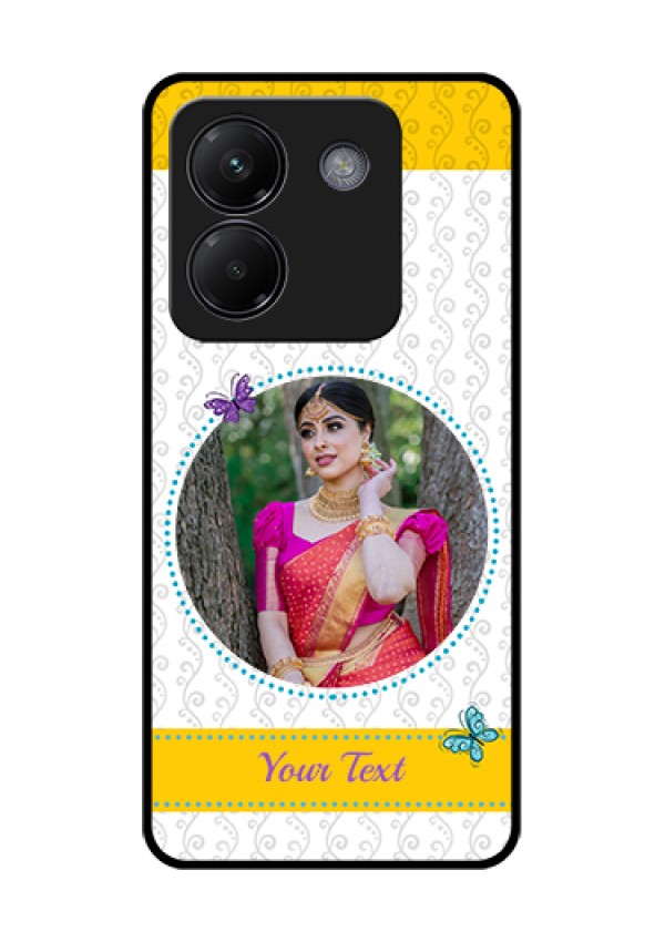Poco M7 Pro 5G Custom Glass Phone Case - Girls Premium Case Design