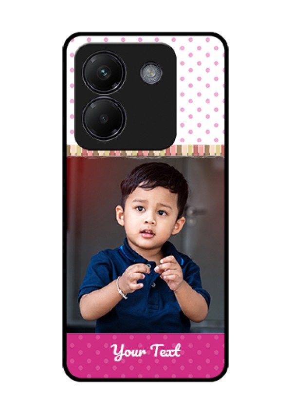 Poco M7 Pro 5G Custom Glass Phone Case - Cute Girls Cover Design