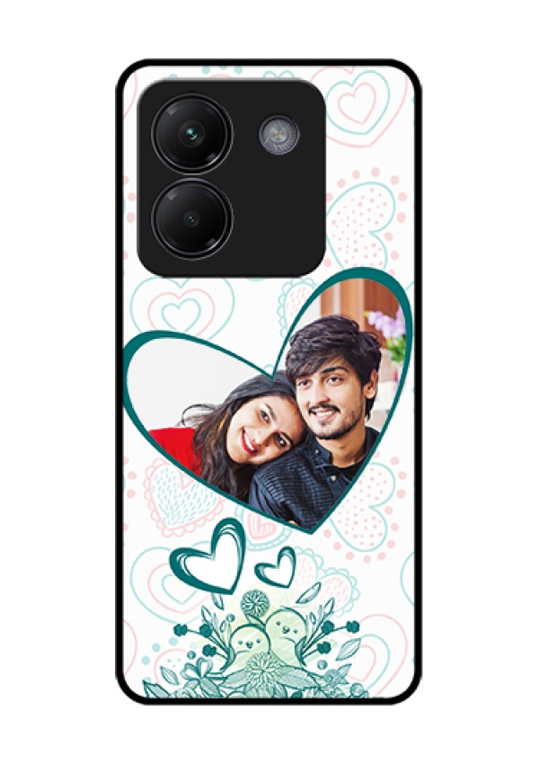 Poco M7 Pro 5G Custom Glass Phone Case - Premium Couple Design