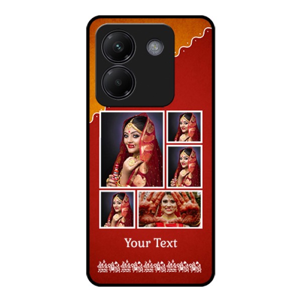 Poco M7 Pro 5G Custom Glass Phone Case - Wedding Pic Upload Design Poco M7 Pro 5G Custom Glass Phone Case - Wedding Pic Upload Design