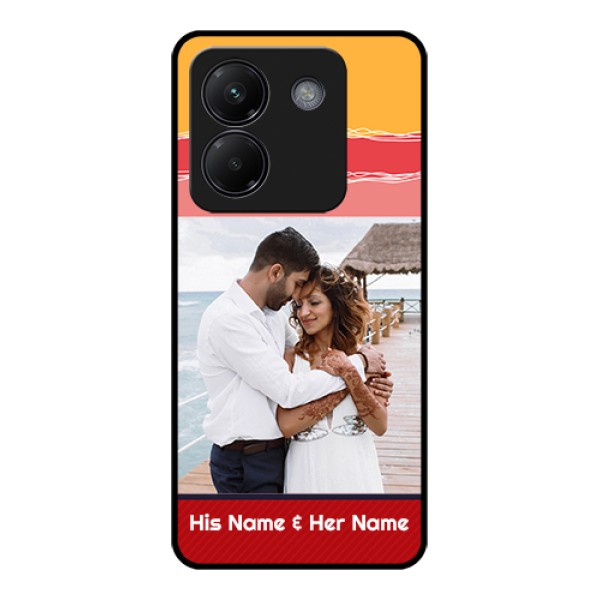 Poco M7 Pro 5G Custom Glass Phone Case - Colorful Case Design