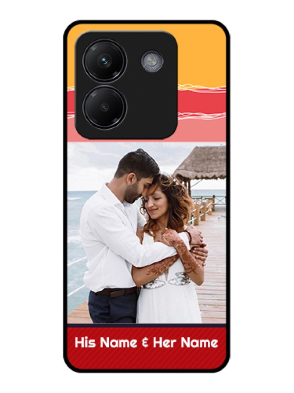 Custom Poco M7 Pro 5G Custom Glass Phone Case - Colorful Case Design