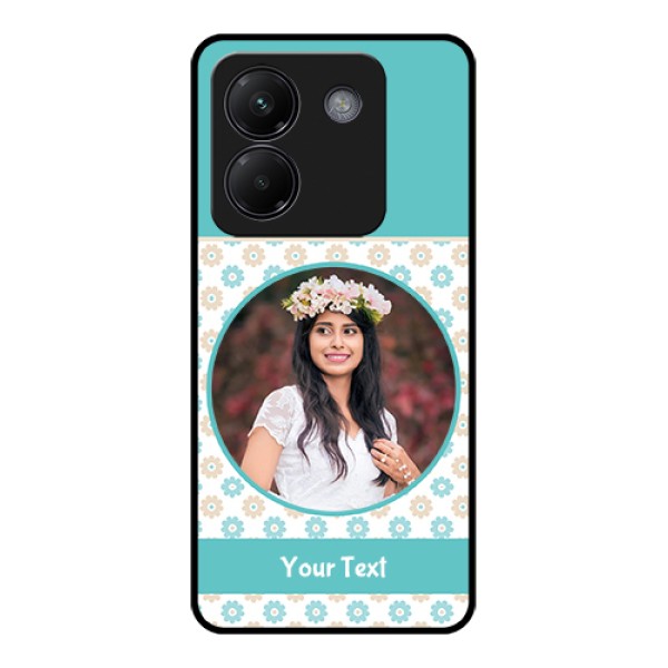 Poco M7 Pro 5G Custom Glass Phone Case - Beautiful Flowers Design