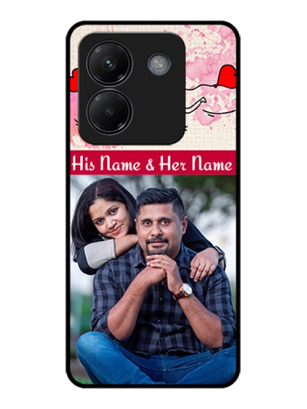 Custom Poco M7 Pro 5G Custom Glass Phone Case - You And Me Case Design