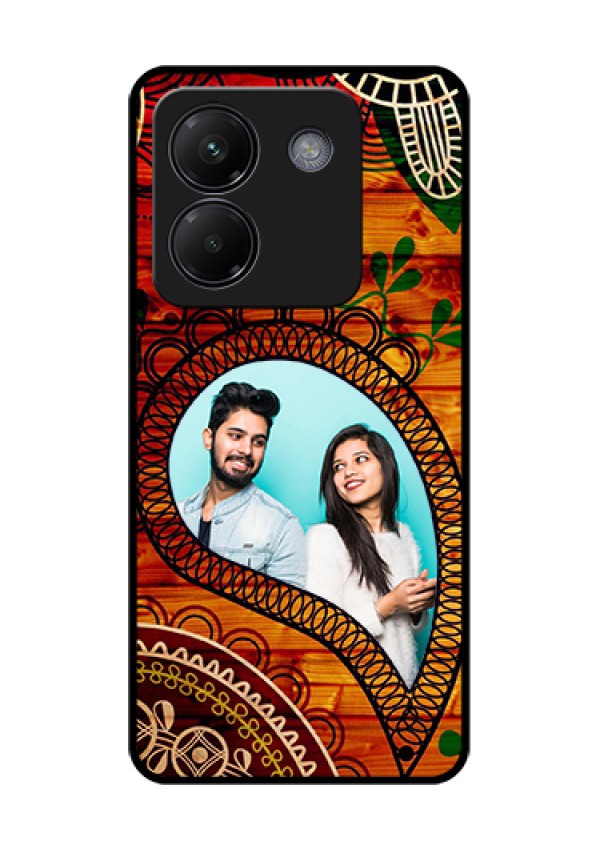 Poco M7 Pro 5G Custom Glass Phone Case - Abstract Colorful Design