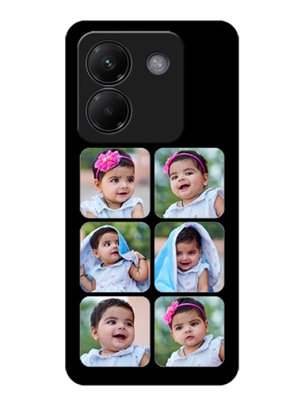 Custom Poco M7 Pro 5G Custom Glass Phone Case - Multiple Pictures Design