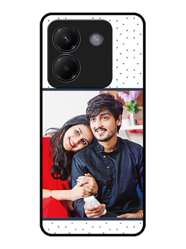 Custom Poco M7 Pro 5G Custom Glass Phone Case - Premium Dot Design