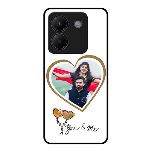 Poco M7 Pro 5G Custom Glass Phone Case - You & Me Design