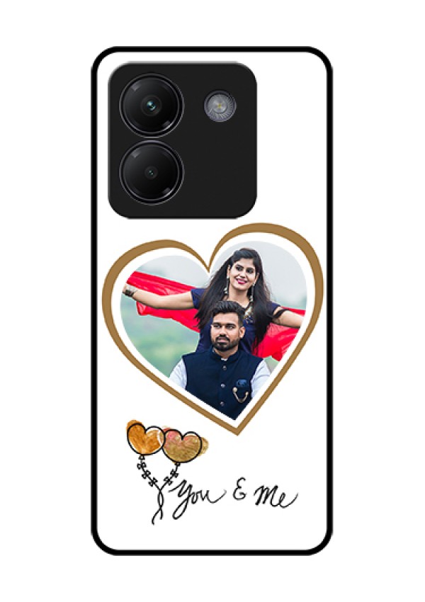 Poco M7 Pro 5G Custom Glass Phone Case - You & Me Design