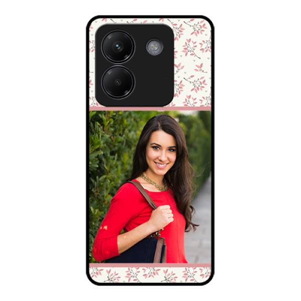 Poco M7 Pro 5G Custom Glass Phone Case - Stunning Floral Design