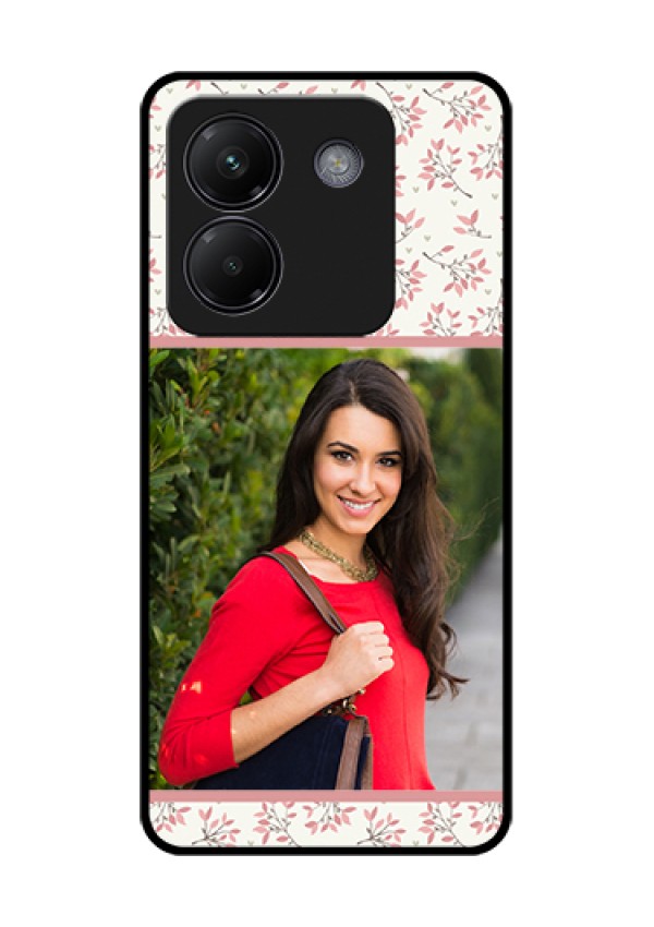 Poco M7 Pro 5G Custom Glass Phone Case - Stunning Floral Design
