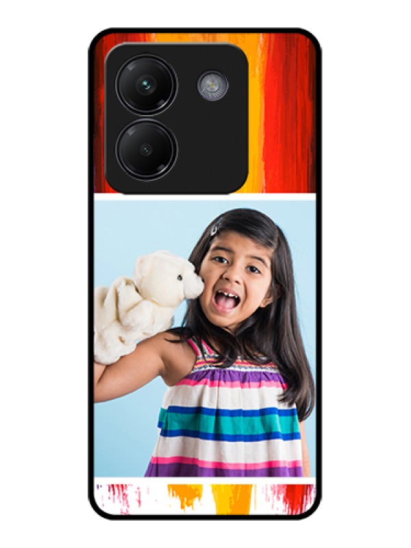 Custom Poco M7 Pro 5G Custom Glass Phone Case - Multi Color Design