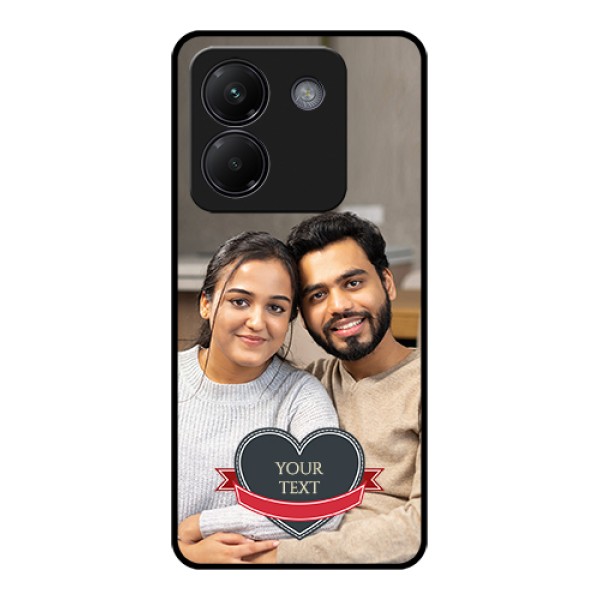 Poco M7 Pro 5G Custom Glass Phone Case - Just Married Couple Design Poco M7 Pro 5G Custom Glass Phone Case - Just Married Couple Design