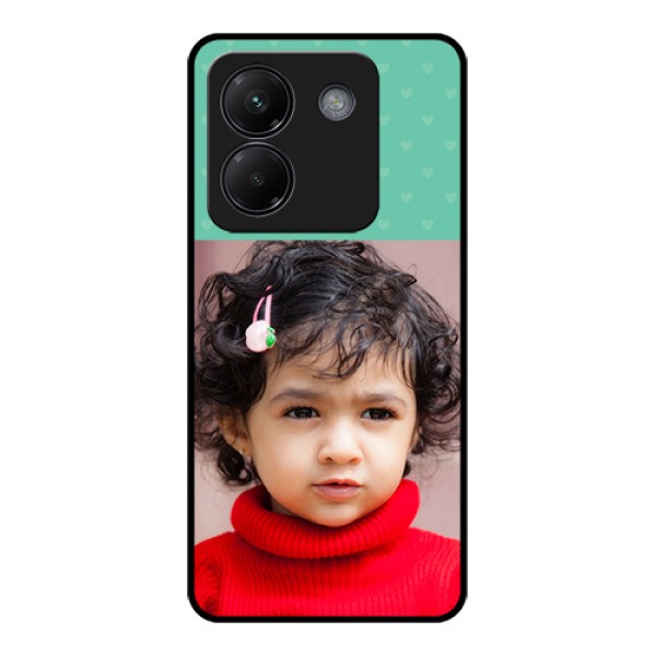 Poco M7 Pro 5G Custom Glass Phone Case - Lovers Picture Design