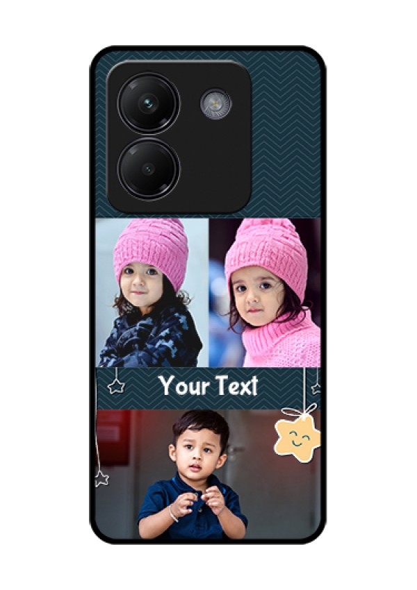 Poco M7 Pro 5G Custom Glass Phone Case - Hanging Stars Design
