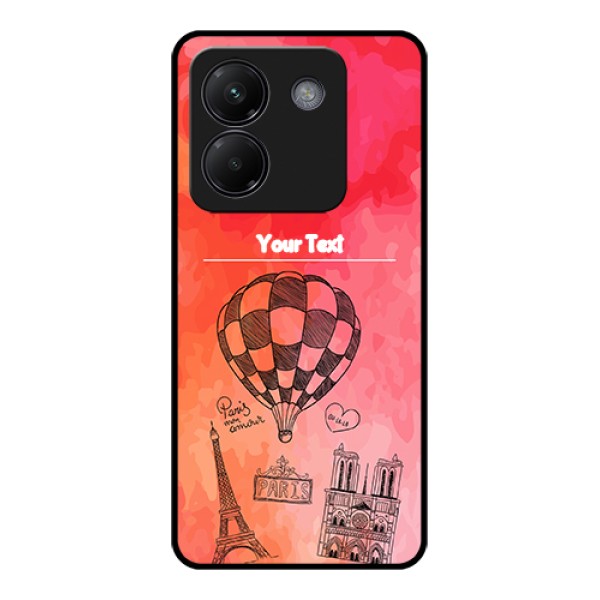 Poco M7 Pro 5G Custom Glass Phone Case - Paris Theme Design
