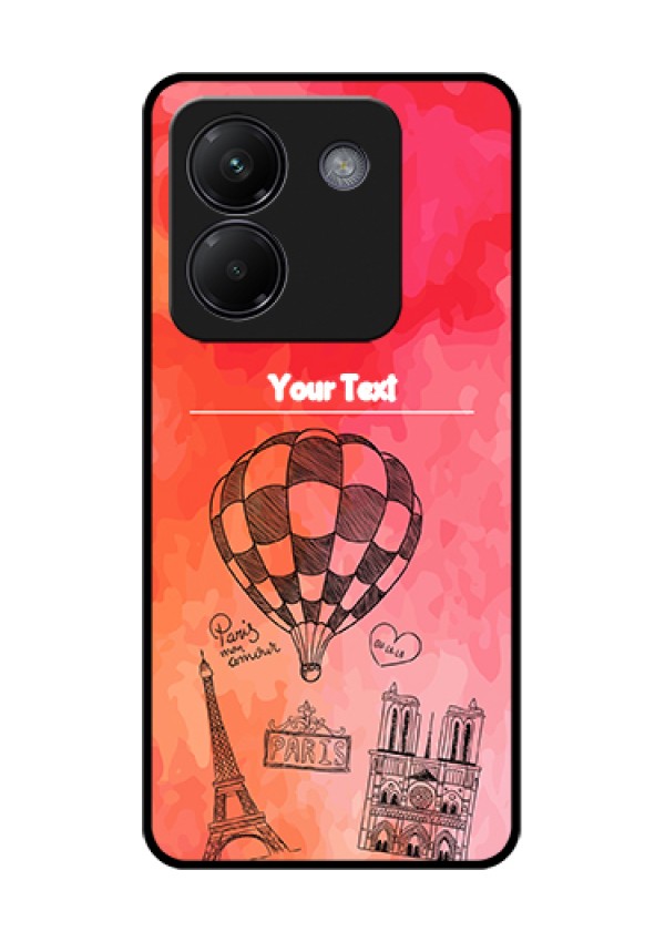Poco M7 Pro 5G Custom Glass Phone Case - Paris Theme Design