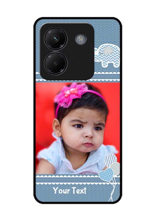 Poco M7 Pro 5G Custom Glass Phone Case - With Kids Pattern Design