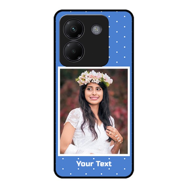 Poco M7 Pro 5G Custom Glass Phone Case - Polka Dots Design