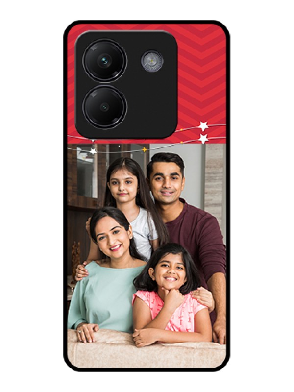 Custom Poco M7 Pro 5G Custom Glass Phone Case - Happy Family Design