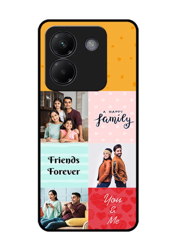 Poco M7 Pro 5G Custom Glass Phone Case - Images With Quotes Design