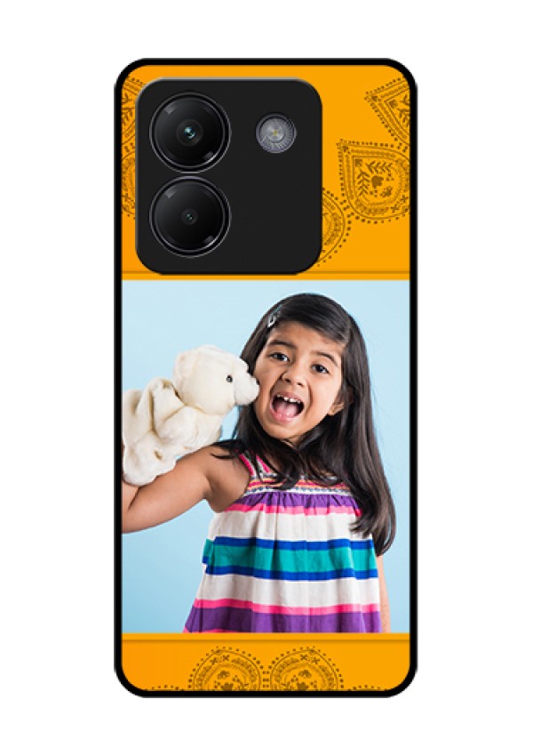 Poco M7 Pro 5G Custom Glass Phone Case - Photo Wedding Design