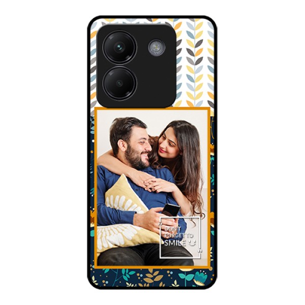 Poco M7 Pro 5G Custom Glass Phone Case - Pattern Design