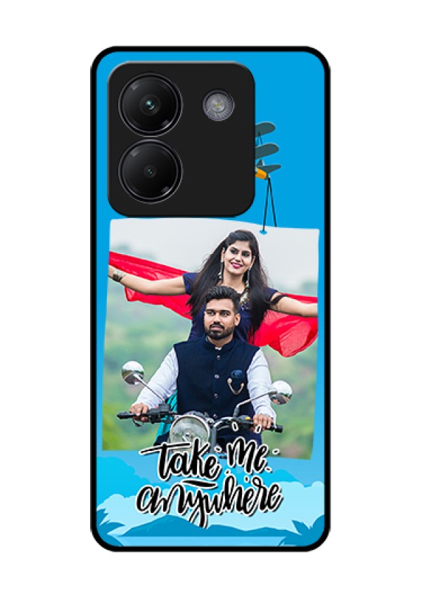 Poco M7 Pro 5G Custom Glass Phone Case - Traveller Design