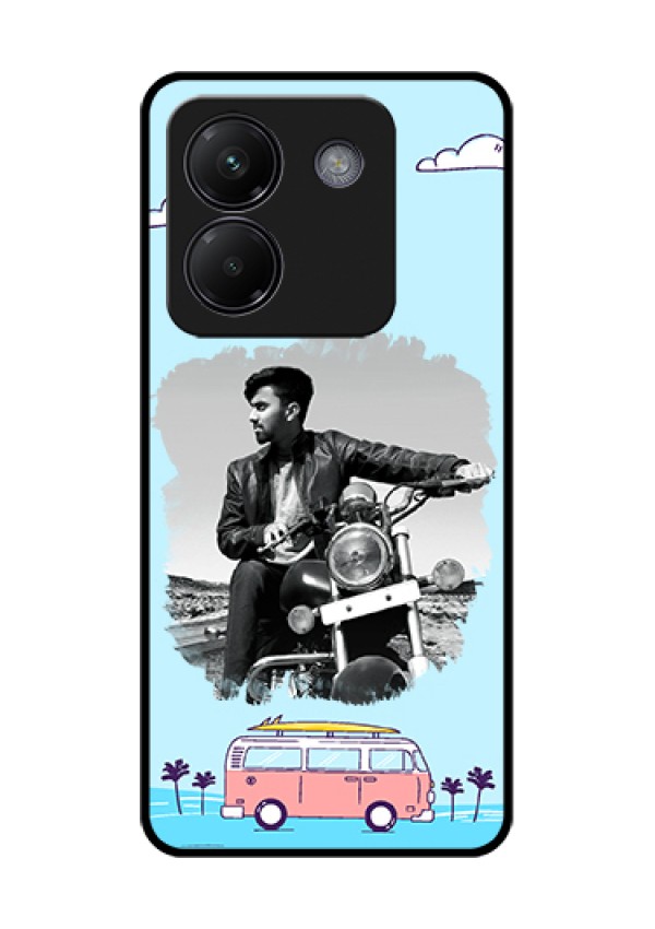 Poco M7 Pro 5G Custom Glass Phone Case - Travel & Adventure Design