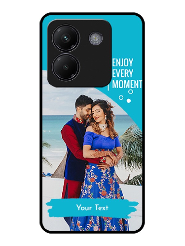 Custom Poco M7 Pro 5G Custom Glass Phone Case - Happy Moment Design