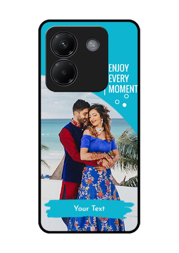 Poco M7 Pro 5G Custom Glass Phone Case - Happy Moment Design