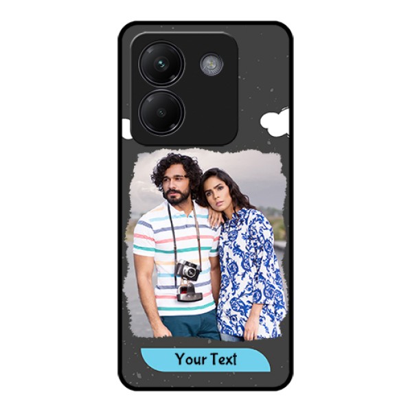 Poco M7 Pro 5G Custom Glass Phone Case - Splashes With Love Doodles Design Poco M7 Pro 5G Custom Glass Phone Case - Splashes With Love Doodles Design