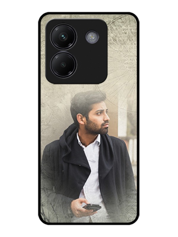 Custom Poco M7 Pro 5G Custom Glass Phone Case - With Vintage Design