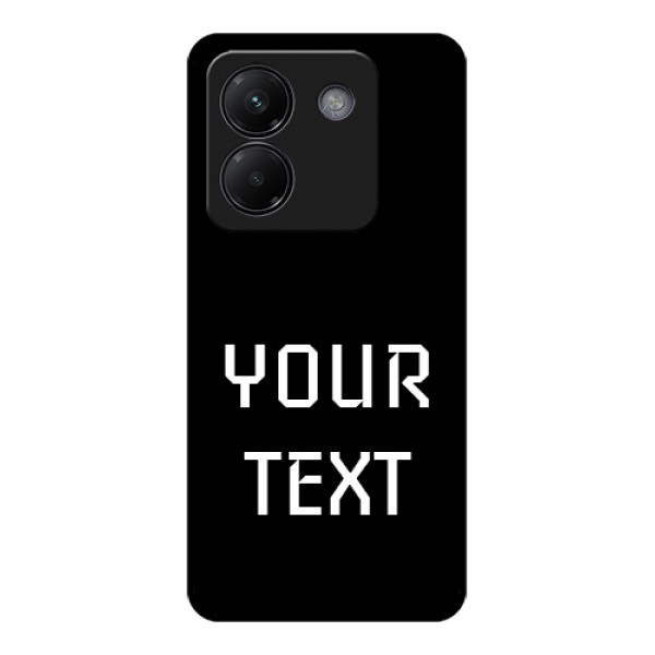 Poco M7 Pro 5G Custom Glass Phone Case - Your Name Design