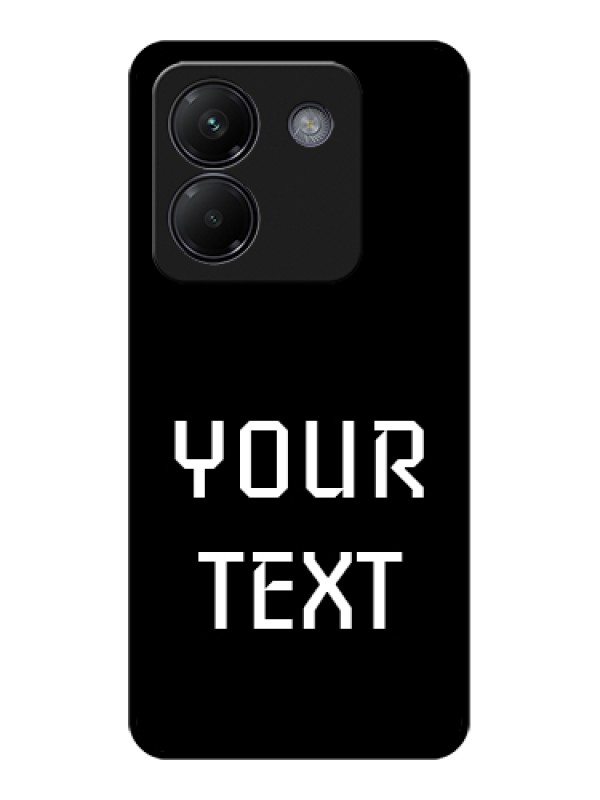 Custom Poco M7 Pro 5G Custom Glass Phone Case - Your Name Design