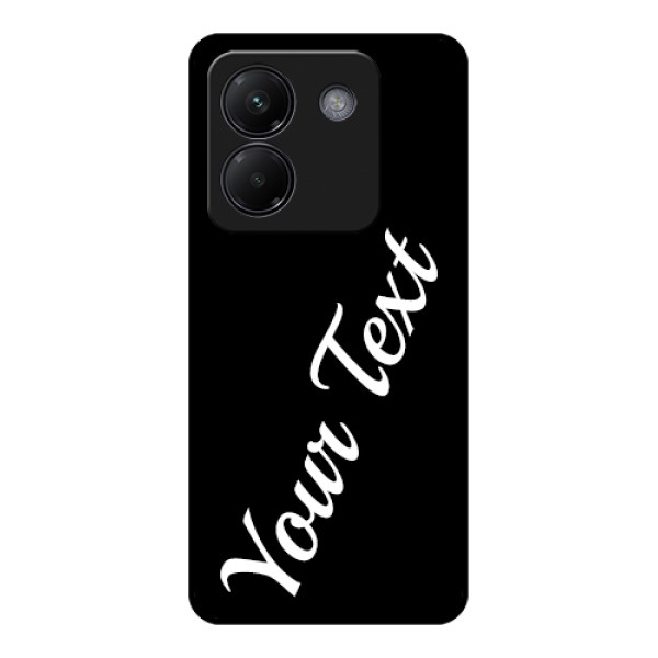 Poco M7 Pro 5G Custom Glass Phone Case - With Your Name Design