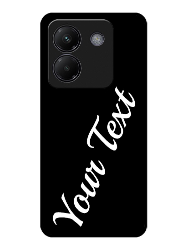 Custom Poco M7 Pro 5G Custom Glass Phone Case - With Your Name Design