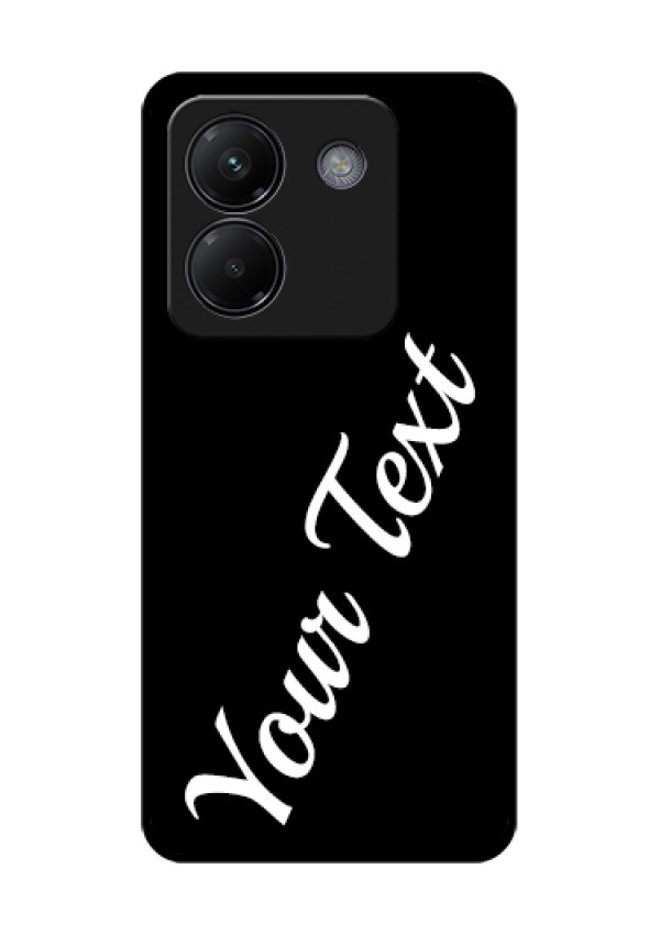 Poco M7 Pro 5G Custom Glass Phone Case - With Your Name Design