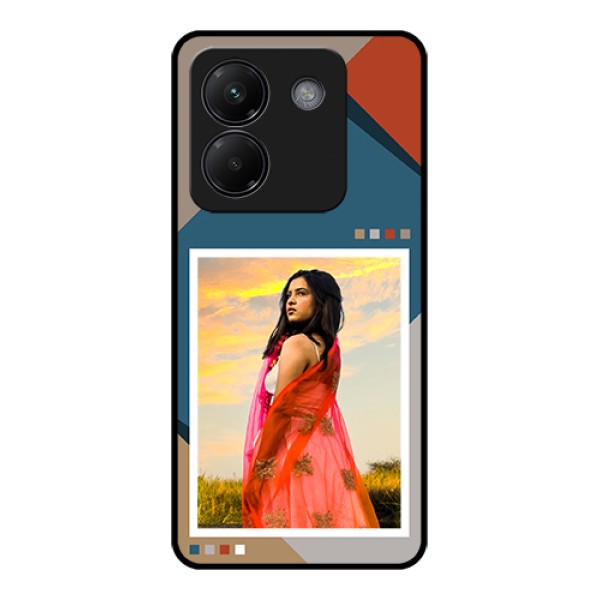 Poco M7 Pro 5G Custom Glass Phone Case - Retro Color Pallet Design Poco M7 Pro 5G Custom Glass Phone Case - Retro Color Pallet Design