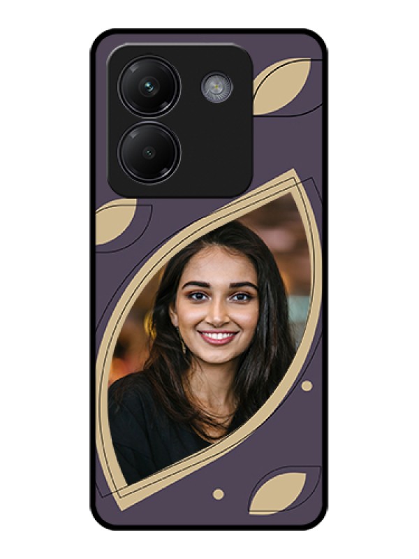 Custom Poco M7 Pro 5G Custom Glass Phone Case - Falling Leaf Design