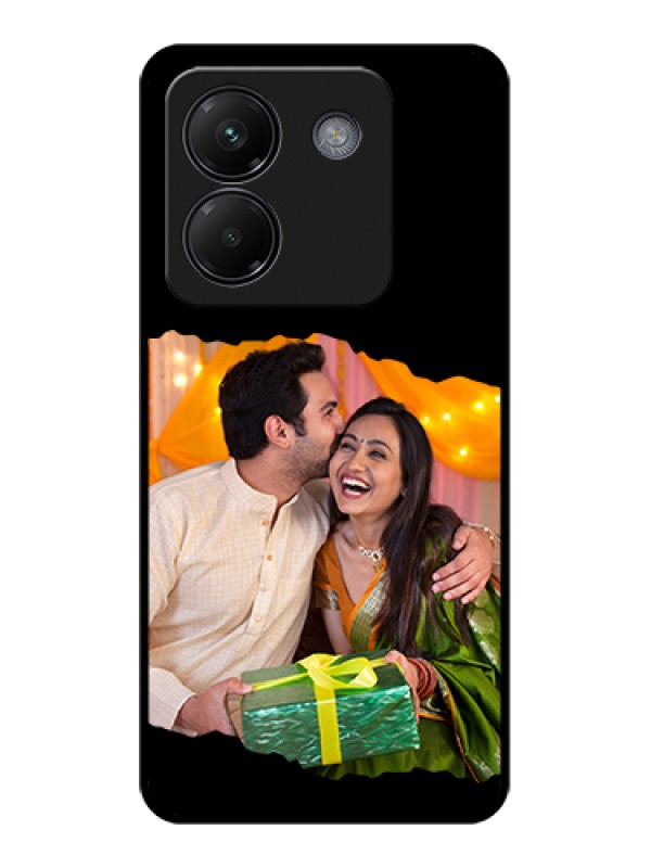 Custom Poco M7 Pro 5G Custom Glass Phone Case - Tear - Off Design