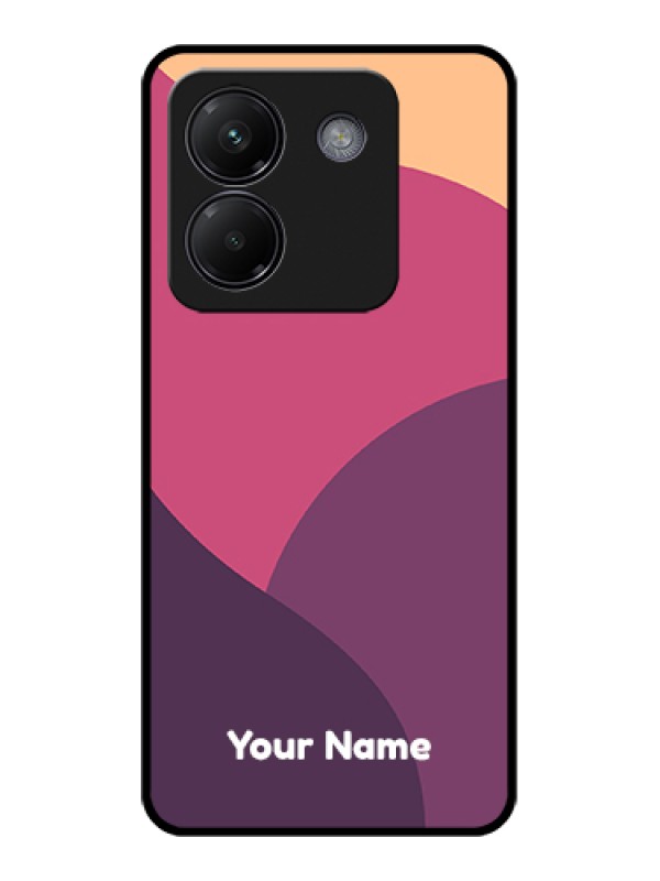 Custom Poco M7 Pro 5G Custom Glass Phone Case - Mixed Multi - Colour Abstract Art Design