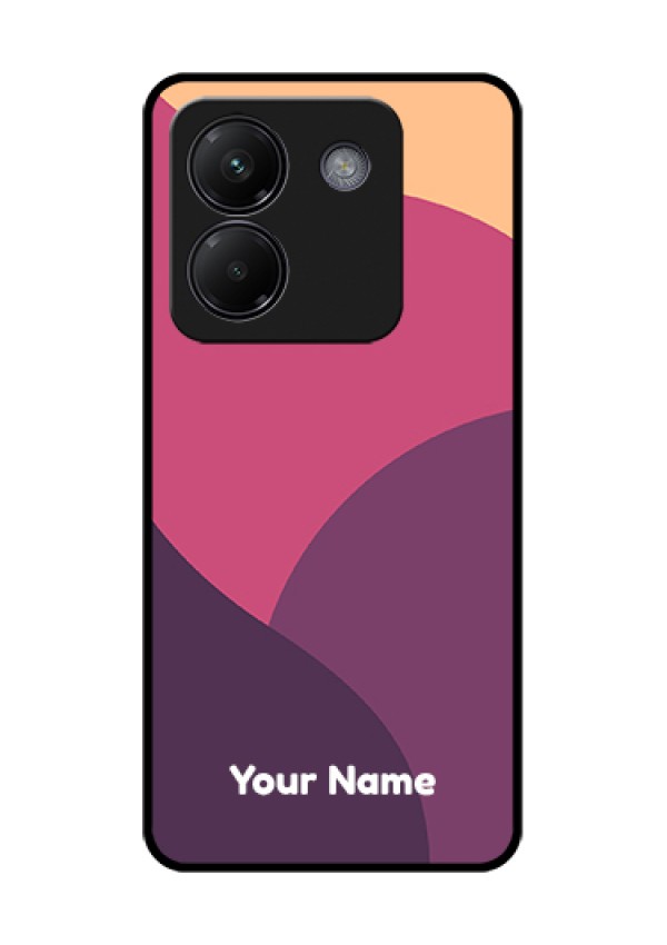 Poco M7 Pro 5G Custom Glass Phone Case - Mixed Multi - Colour Abstract Art Design