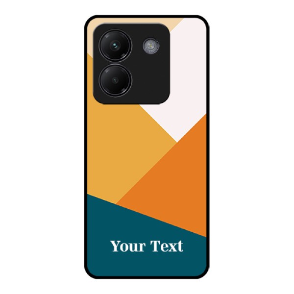 Poco M7 Pro 5G Custom Glass Phone Case - Stacked Multi - Colour Design