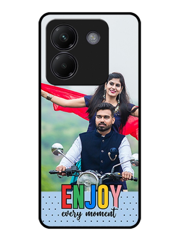 Custom Poco M7 Pro 5G Custom Glass Phone Case - Enjoy Every Moment Design