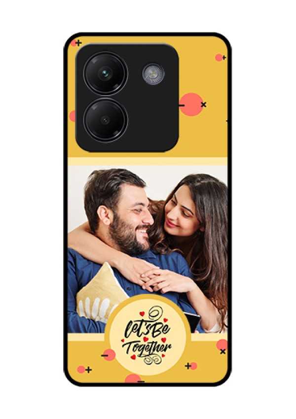 Poco M7 Pro 5G Custom Glass Phone Case - Lets Be Together Design