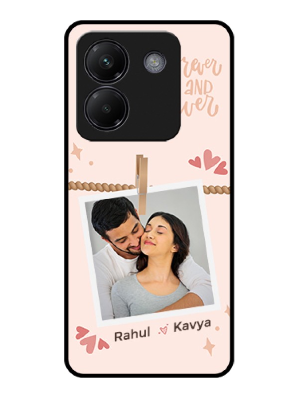 Custom Poco M7 Pro 5G Custom Glass Phone Case - Forever And Ever Love Design