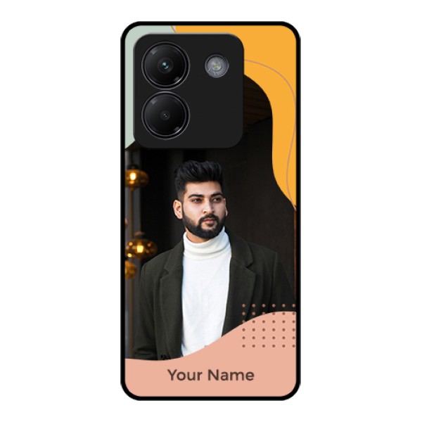 Poco M7 Pro 5G Custom Glass Phone Case - Tri - Coloured Overlay Design Poco M7 Pro 5G Custom Glass Phone Case - Tri - Coloured Overlay Design