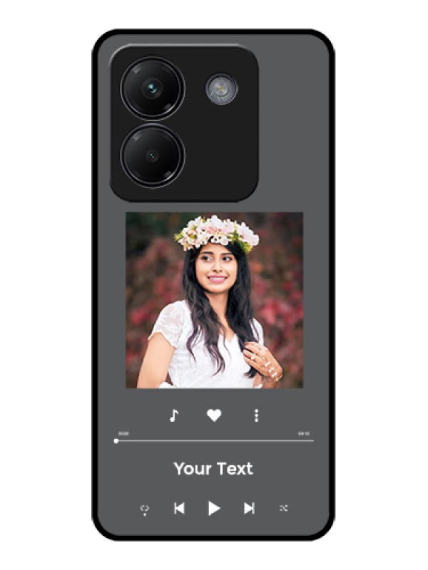 Custom Poco M7 Pro 5G Custom Glass Phone Case - Play The Music Design